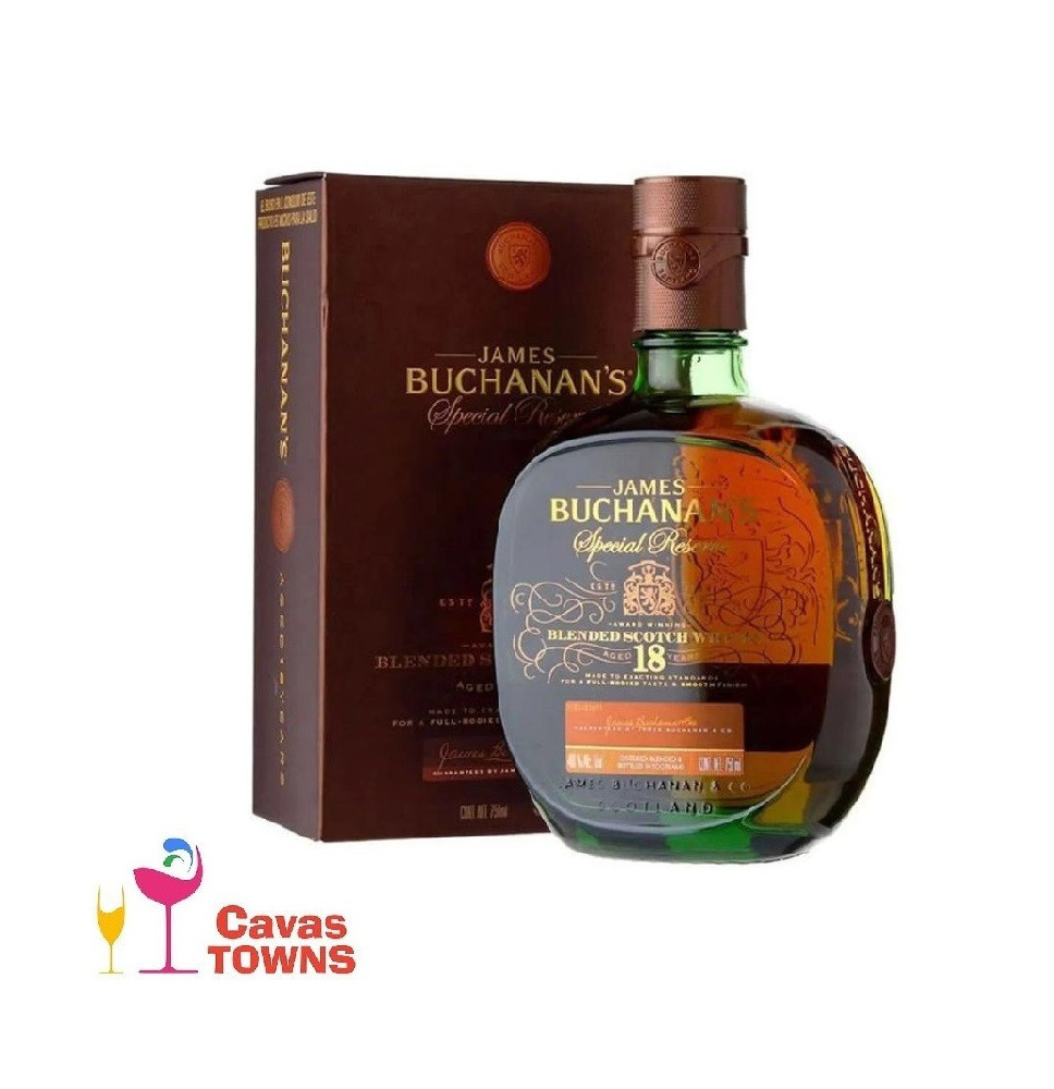Whisky Buchanans 18 750 ml - Cavas Towns