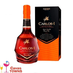 Brandy Carlos I Solera Gran Reserva 700 ml - Cavas Towns