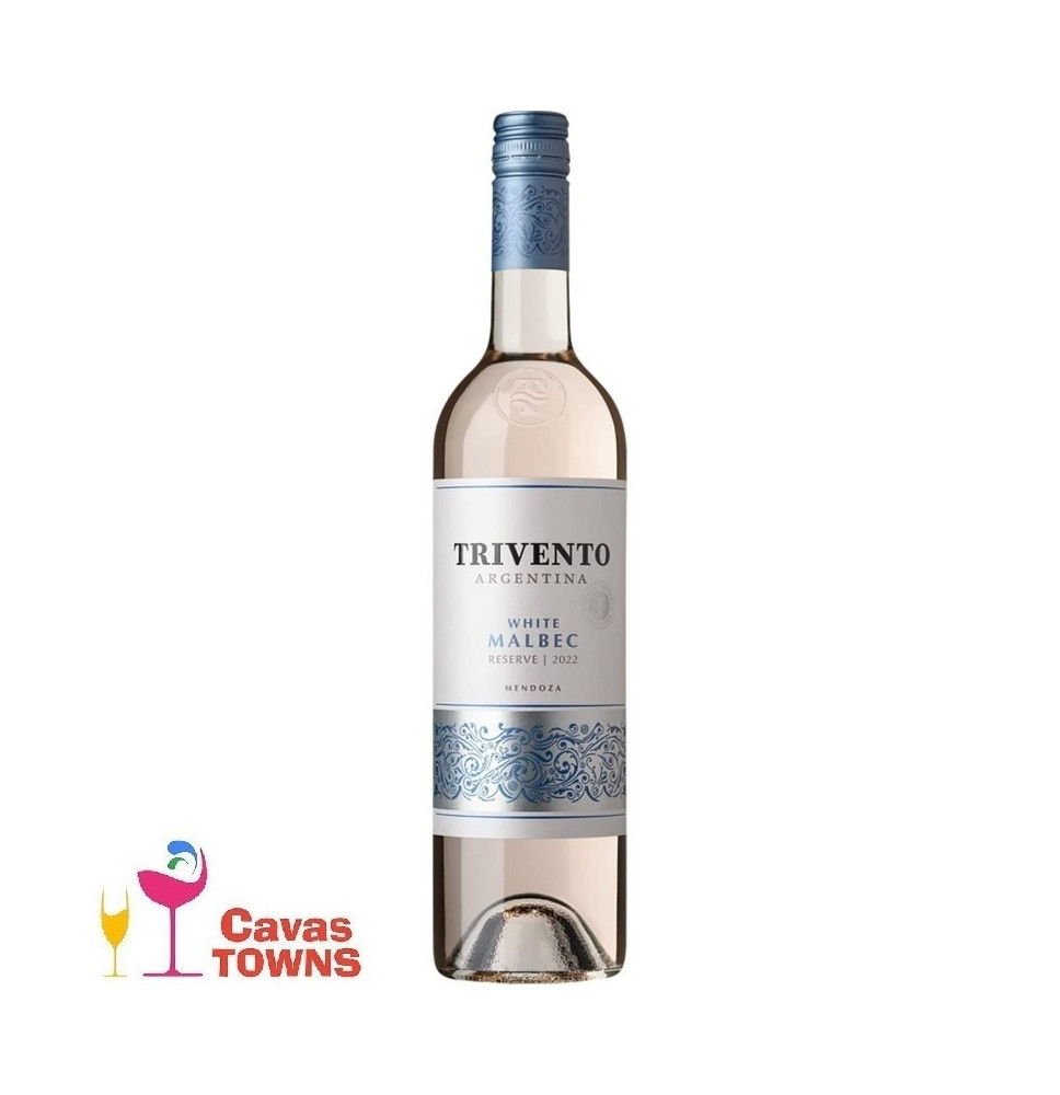 Vino Blanco Trivento Reserve White Malbec 750 ml - Cavas Towns Vino Blanco Trivento Reserve White Malbec 750 ml - Cavas Towns