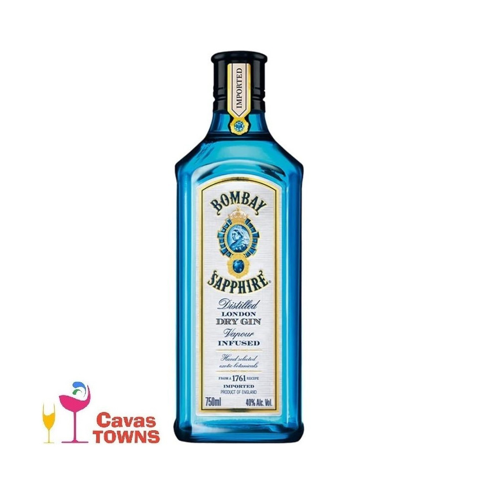 Ginebra Bombay Sapphire - 750 ml Ginebra Bombay Sapphire - 750 ml