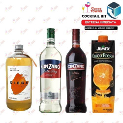 Ginebra Diega Naranja 950 Ml - Cavas Towns Ginebra Diega Naranja 950 Ml - Cavas Towns