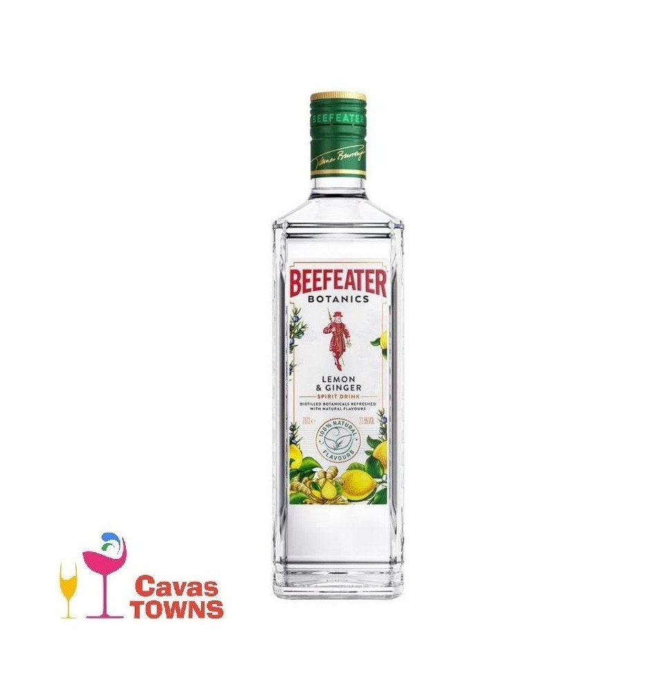 Ginebra Beefeater Botanics Lemon and Ginger 700 ml - Cavas Towns