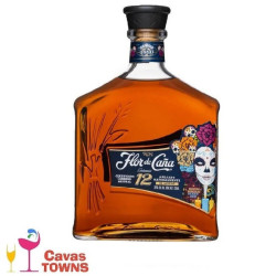 Ron Flor De Caña Centenario 12 Años Edicion Catrina 750 ml - Cavas Towns