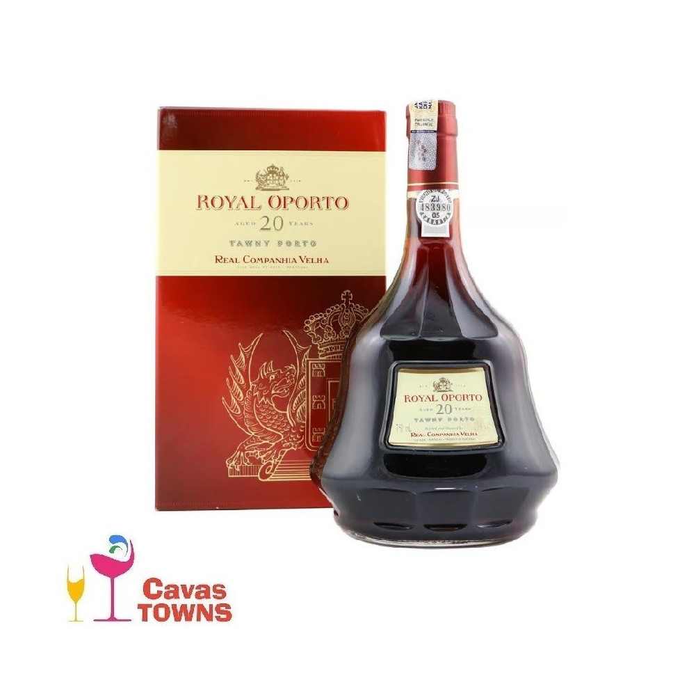 Vino Oporto Royal 20 Años - 750 ml - Cavas Towns Vino Oporto Royal 20 Años - 750 ml - Cavas Towns