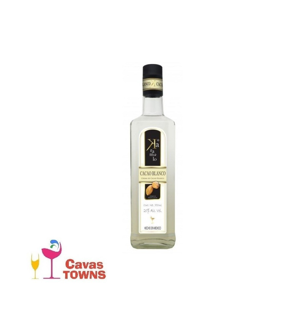 Licor Karamelo De Cacao Blanco 750 ml - Cavas Towns