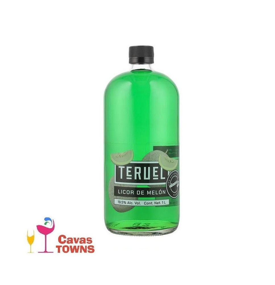 Licor Teruel De Melon 1000 ml - Cavas Towns Licor Teruel De Melon 1000 ml - Cavas Towns