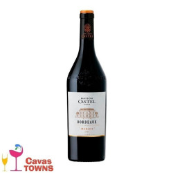 Vino Tinto Castel Bordeaux 750 ml - Cavas Towns