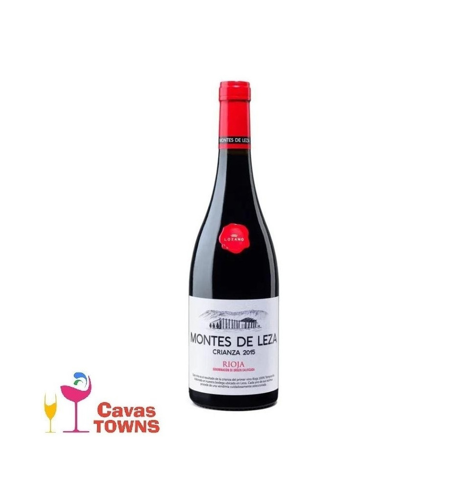 Vino Tinto Montes de Leza Rioja Crianza 750 ml. - Cavas Towns