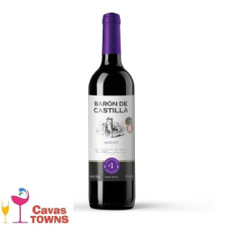 Vino Tinto Barón De Castilla Merlot 750ml - Cavsa Towns