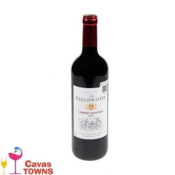 Vino Tinto Frances Cellier d'Or IGP 750 ml - Cavas Towns