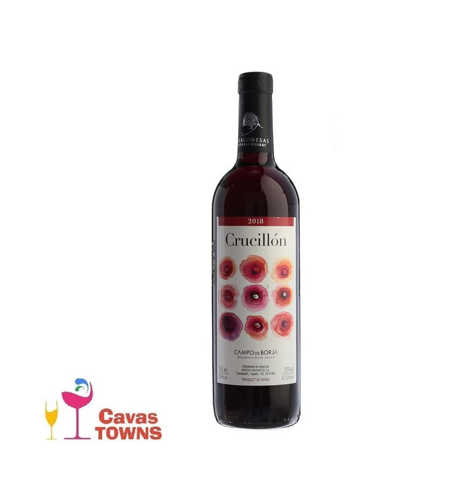 Vino Tinto Crucillon Aragon Garnacha 750 ml - Cavas Towns Vino Tinto Crucillon Aragon Garnacha 750 ml - Cavas Towns