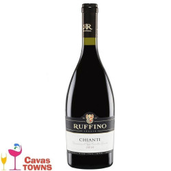 Vino Tinto Italiano Ruffino Chianti Sangiovese Merlot 750 ml - Cavas Towns