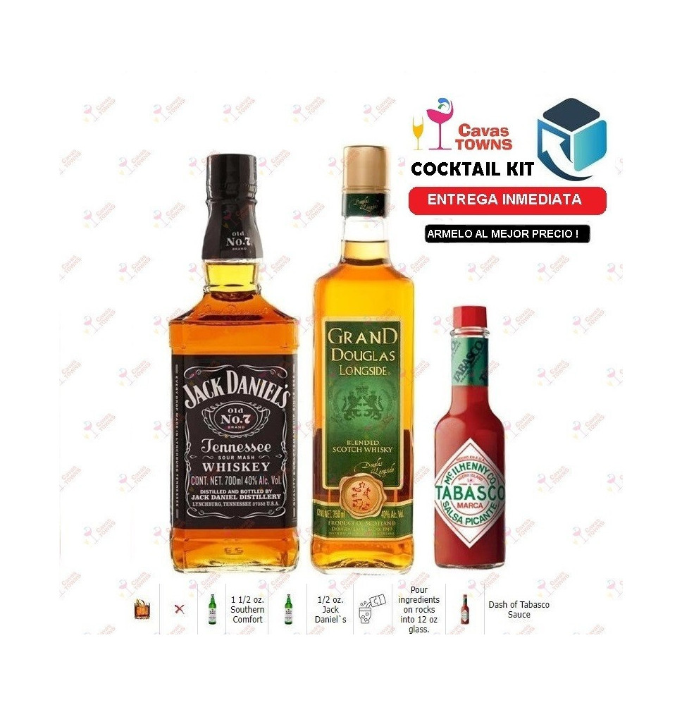 Cocktail Kit Cajun Southern Comforter Receta Recipe - Cavas Towns