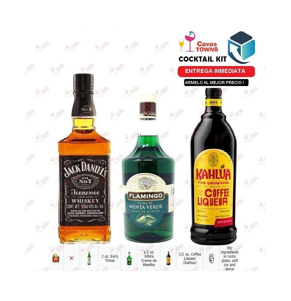 Cocktail Kit Bourbon Nitecap Receta Recipe - Cavas Towns