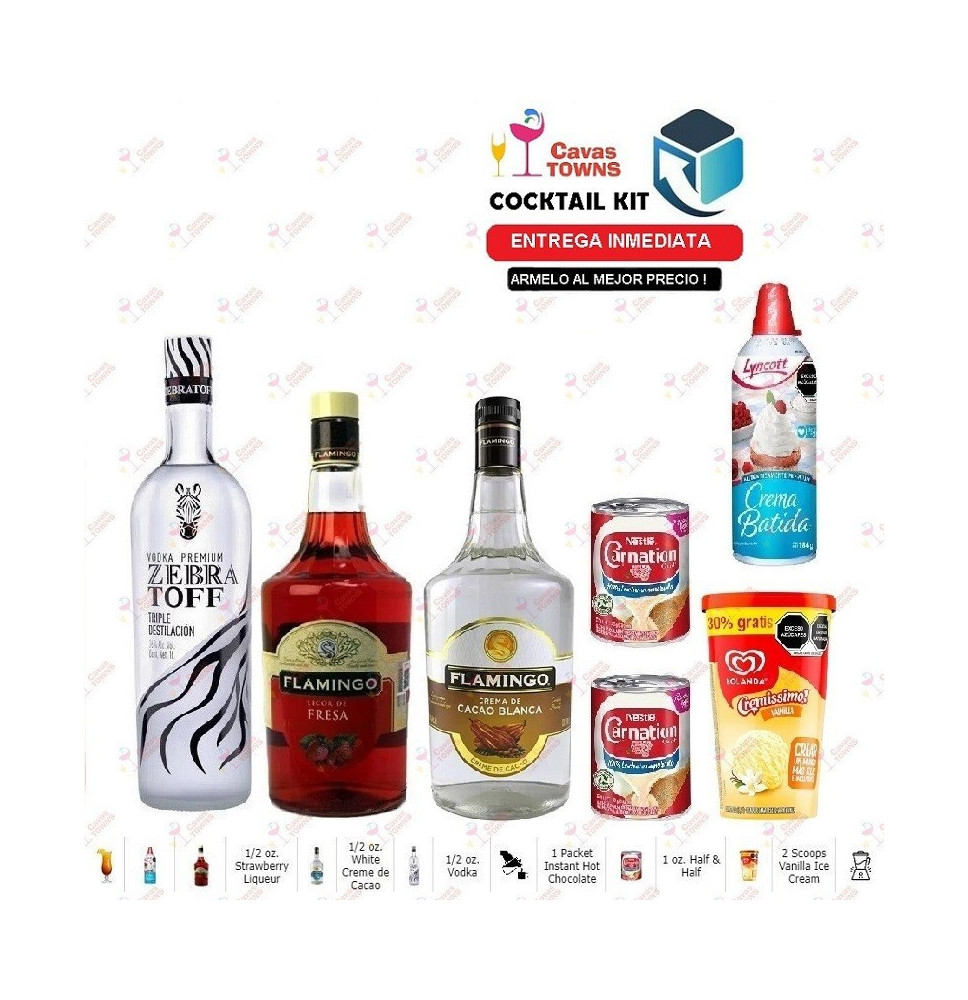Cocktail Kit Frozen Black Forest Receta Recipe - Cavas Towns